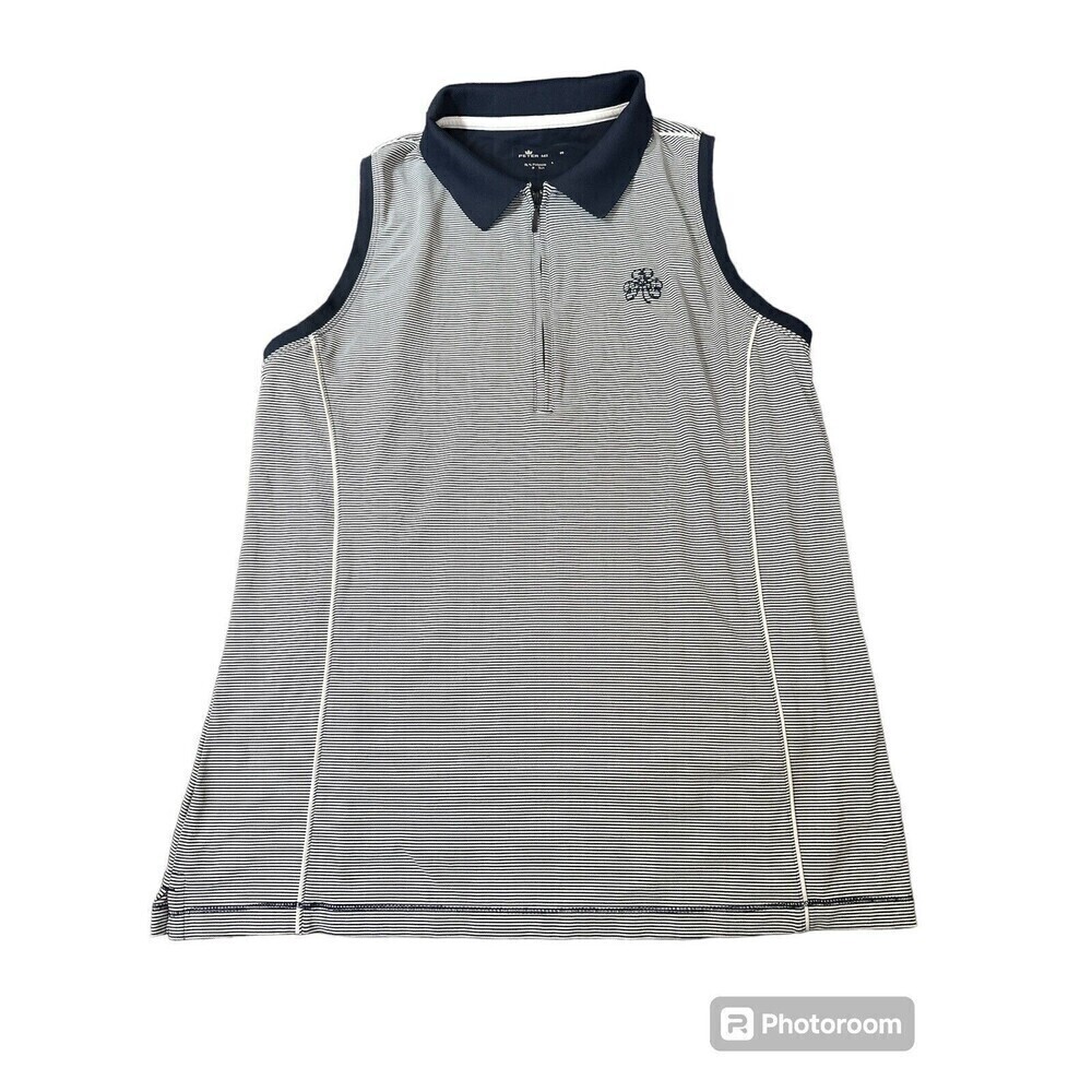 Peter Millar women’s Chrissie‎ Erin Hills Logo Sleeveless Tank Golf RARE
